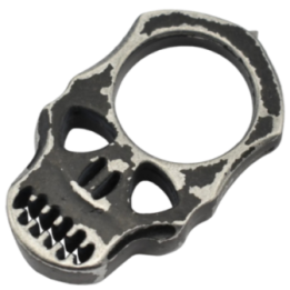 Max Knives PASKNA — Outil d'impact un doigt aluminium noir antique