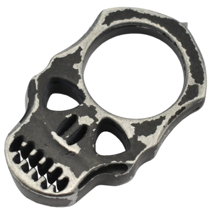 Max Knives PASKNA — Outil d'impact un doigt aluminium noir antique