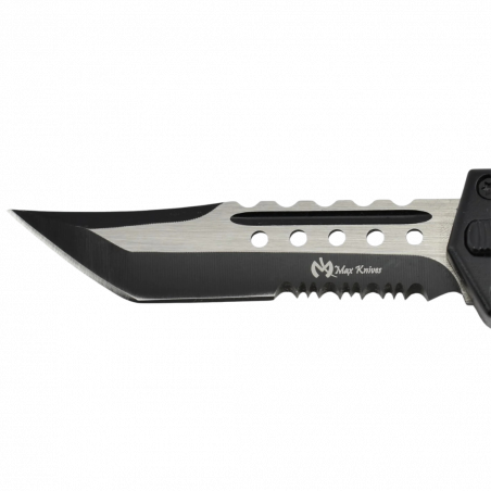 MAXKNIVES -  MKO5 - Couteau automatique OTF aluminium anodise noir