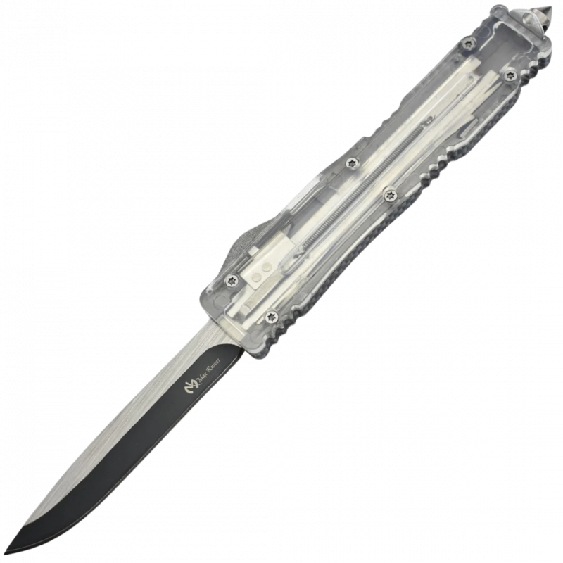 MAXKNIVES - MKO23SEC - Couteau automatique OTF transparent