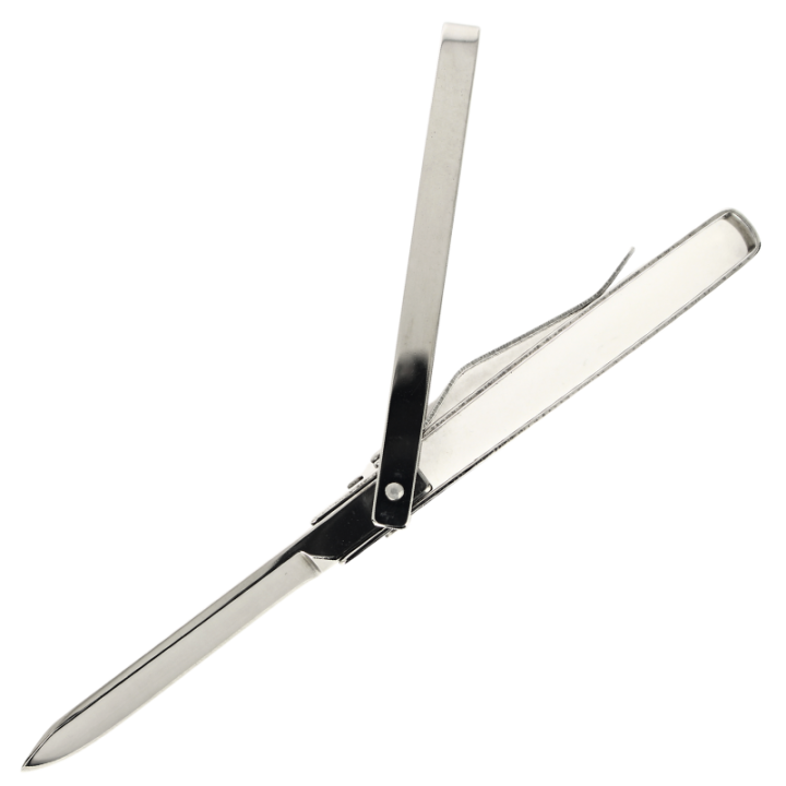 Max Knives SP41 Quattro — Mini pliant 440C avec étui en cuir