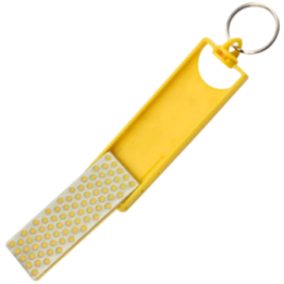 Max Knives SP46 — Keyring diamond sharpener, 300 grit, ring included