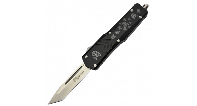 MAXKNIVES - MKO35TSK - Couteau automatique avec clip lame tanto acier D2