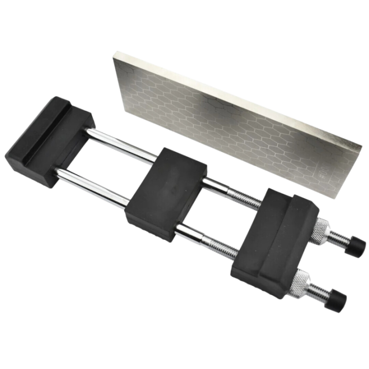 Max Knives SP55 — Double-sided diamond plate 400/1000 with holder — view 2