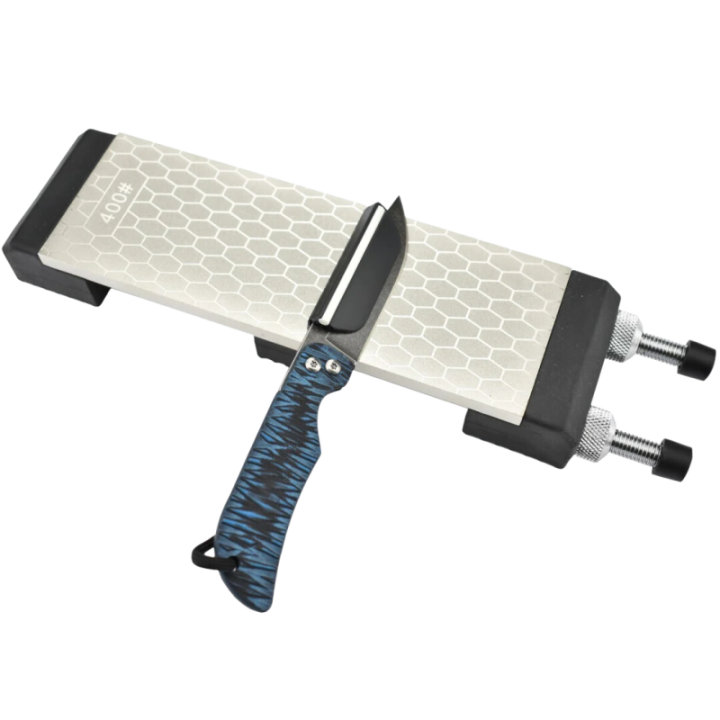 Max Knives SP55 — Double-sided diamond plate 400/1000 with holder — view 3