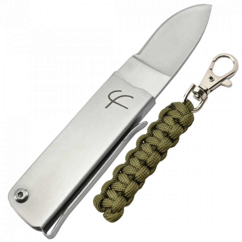 FRED PERRIN - MK114 - Couteau pliant avec porte-cles paracorde