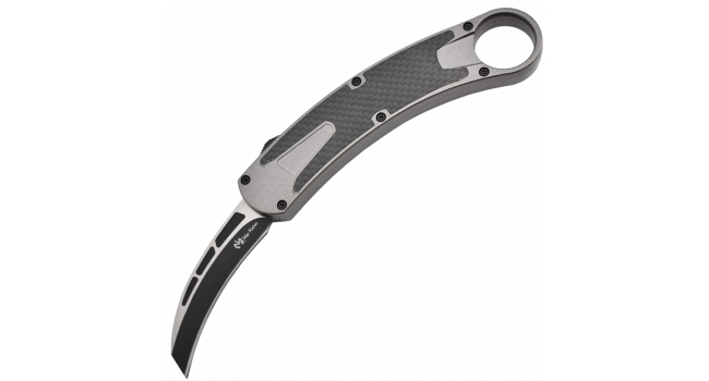 MAXKNIVES - MKO12S1 - Couteau Karambit automatique OTF lame acier manche aluminium