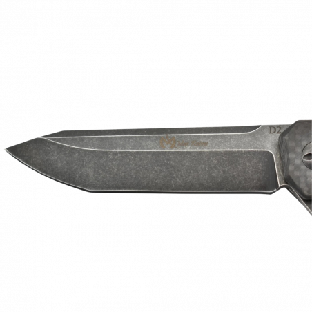 MAXKNIVES - MK133-CF Lame acier D2 manche fibre de carbone