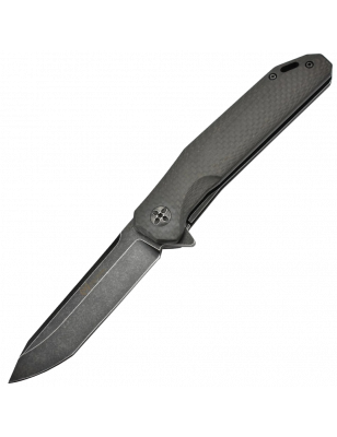 Couteau Pliant Maxknives - Lame en Acier D2, Manche en Fibre de Carbon