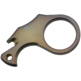 Max Knives TIKNU2+ — Outil d'impact titane anodisé, ouvre-bouteille