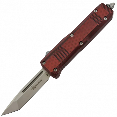 Couteau Automatique Série Limitée G10 Rouge et Noir - Petit Format, La
