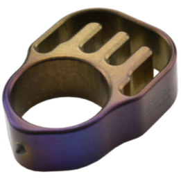 Max Knives TIKNU6+ — Outil de poche titane anodisé 37 × 51 mm, numéroté