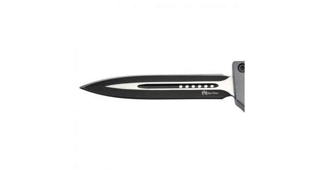 MAXKNIVES - MKO13G1 - Couteau automatique poing americain 1918 lame acier manche zinc aluminium