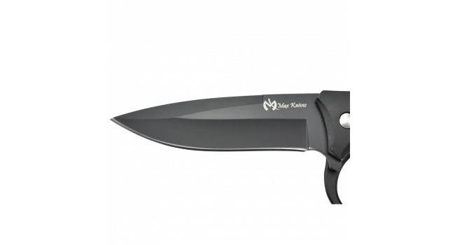 MAXKNIVES - MK155 - Couteau pliant poing americain aluminium noir