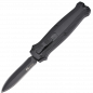 MAXKNIVES - MKO31DE - Petit couteau OTF automatique aluminium anodise noir lame double tranchant