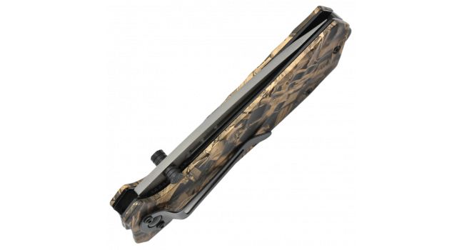 MAXKNIVES - MK142 - Couteau pliant ouverture assistee acier 3Cr13 et aluminium