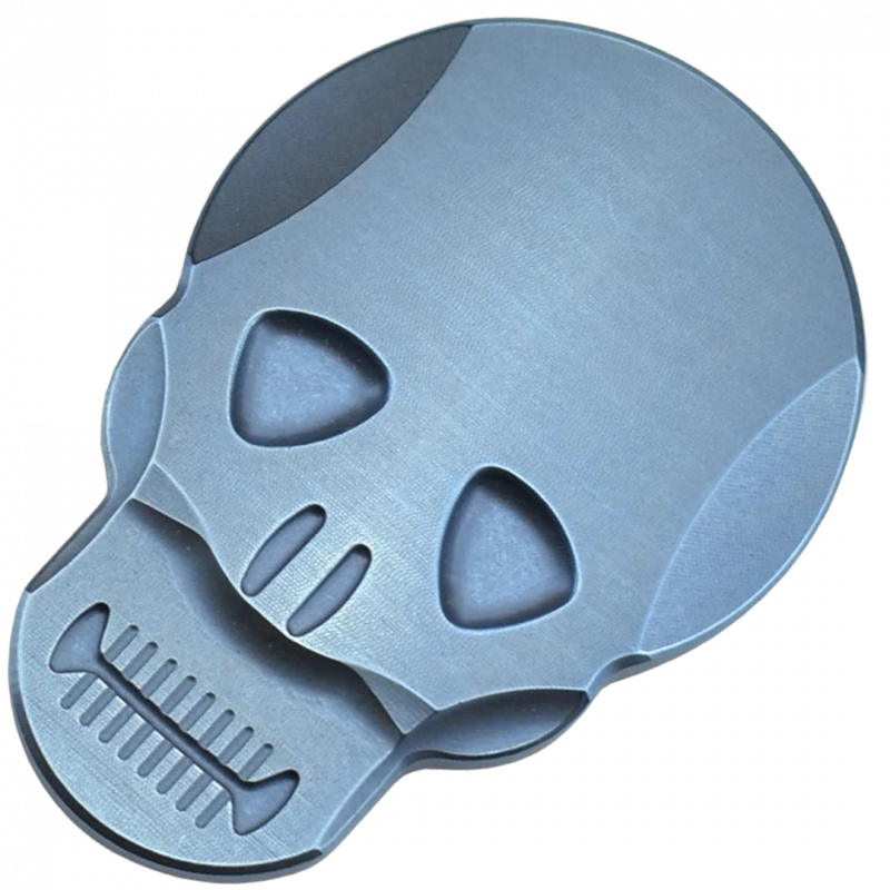 MAXKNIVES - MKSMC+ Pince a billet Skull titane anodise