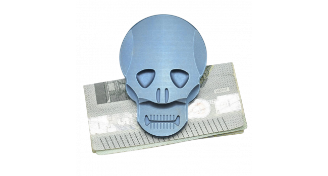 MAXKNIVES - MKSMC+ Pince a billet Skull titane anodise