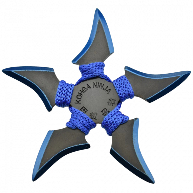 MAXKNIVES - NS135 - Ninja Shuriken 5 branches acier 420 couleur titane