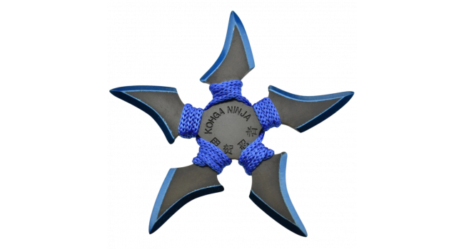 MAXKNIVES - NS135 - Ninja Shuriken 5 branches acier 420 couleur titane