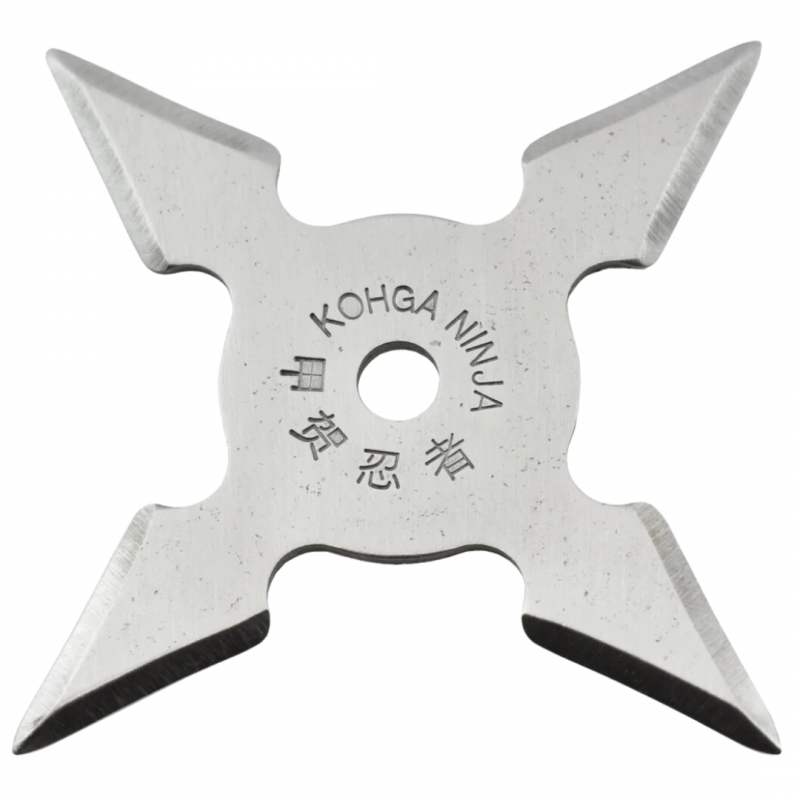 MAXKNIVES - NS150 - Ninja Shuriken 4 branches acier 420 silver