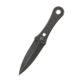 Fred Perrin FP2403 — Double-Edged Fixed Blade, One-Piece 440C, Kydex Sheath
