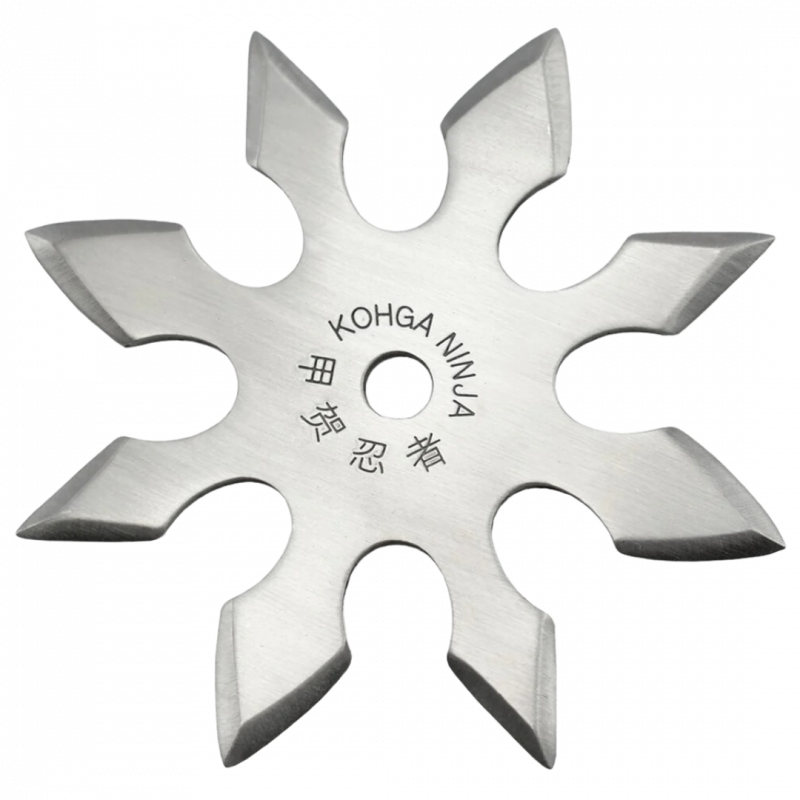 MAXKNIVES - NS151 - Ninja Shuriken 8 branches acier 420 silver