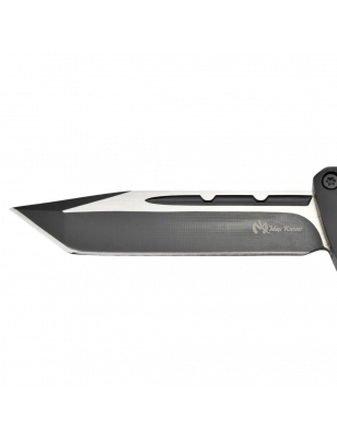 MAXKNIVES - MKO14B1 - Couteau automatique poing americain lame acier manche zinc aluminium