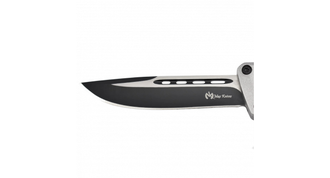 MAXKNIVES - MKO14S1 - Couteau automatique poing americain lame acier manche zinc aluminium