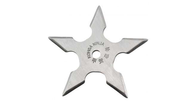 MAXKNIVES - NS152 - Ninja Shuriken 5 branches acier 420 silver