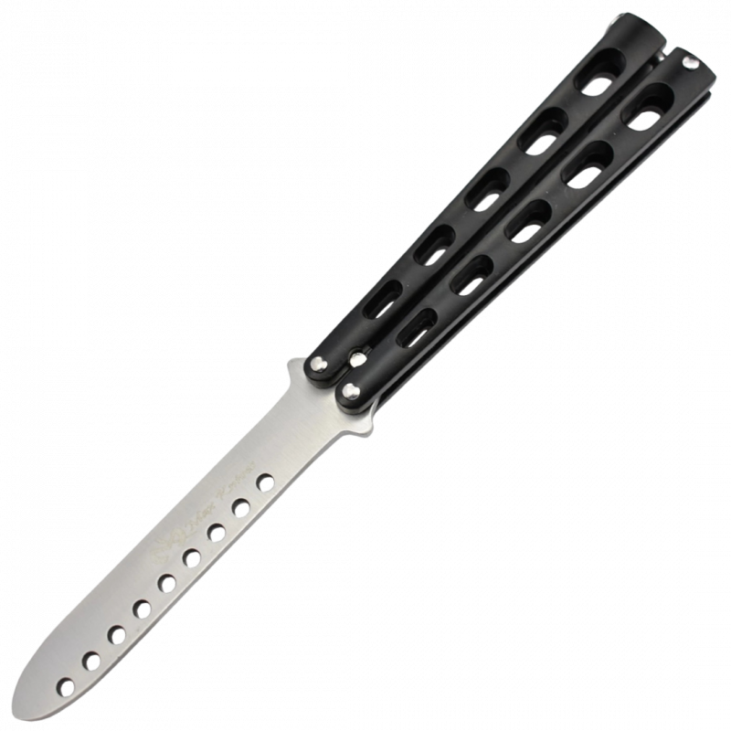 MAXKNIVES - P33BK Couteau papillon d'entrainement sans tranchant