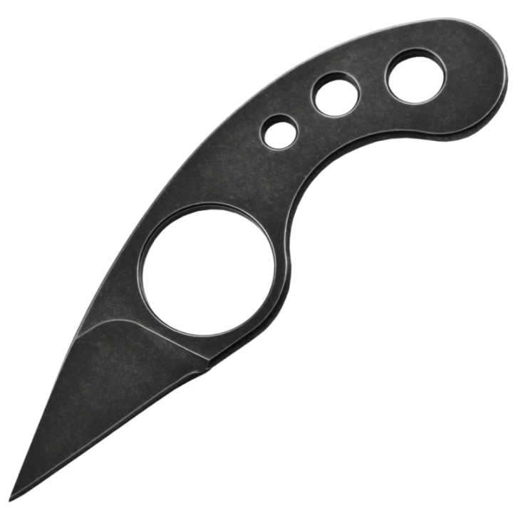 Fred Perrin FPBGK — La Griffe black, acier 440 stonewash, émouture double