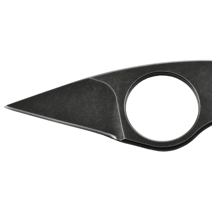 Fred Perrin FPBGK — La Griffe black, acier 440 stonewash, émouture double — vue 4