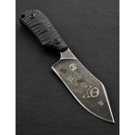 CUSTOM - Fred Perrin - Le Petit Bowie G10 - Edition Skull