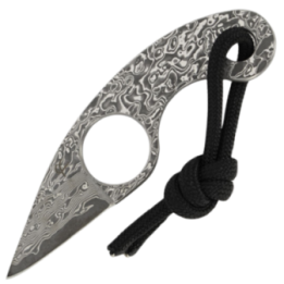 Max Knives FPGDMINI — The Mini Griffe in damascus by Fred Perrin