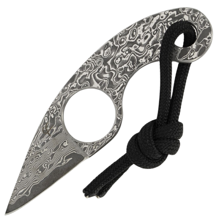 Max Knives FPGDMINI — The Mini Griffe in damascus by Fred Perrin