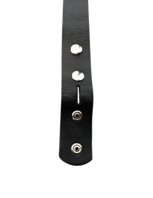 MAXKNIVES - Ceinture en cuir compatible avec boucle de ceinture poing américain