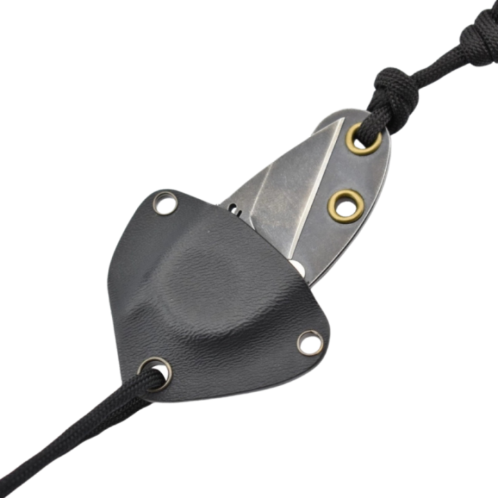 Max Knives FPGPLABMINI — black 440C folding Mini Griffe, steel handle — view 3