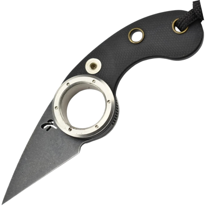 Max Knives FPGPLBMINI — Mini Griffe pliante 440C, manche G10 noir 41 g