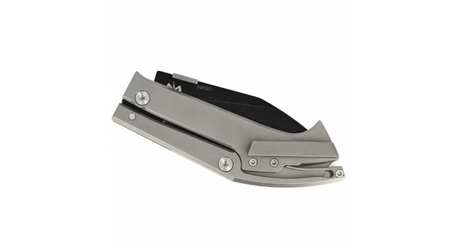 MAXKNIVES X TORPEN Warthog - MKH02B natural titanium MAXKNIVES X TORPEN Warthog - MKH02B natural titanium
