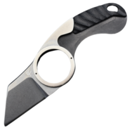 Max Knives FPGSPLT — folding Shark Griffe, natural titanium ring