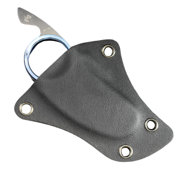 Max Knives FPGSPLTB — folding Shark Griffe, blue titanium ring — view 6