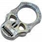 MAXKNIVES - TIKNU4++ - Impact Skull knuckle Titane anodise crazy