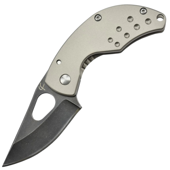 Max Knives FPNANO — Nano, titanium frame lock folder, Fred Perrin design