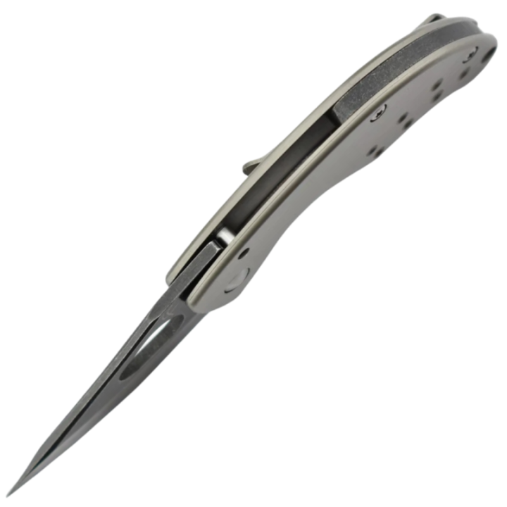 Max Knives FPNANO — Nano, titanium frame lock folder, Fred Perrin design — view 3