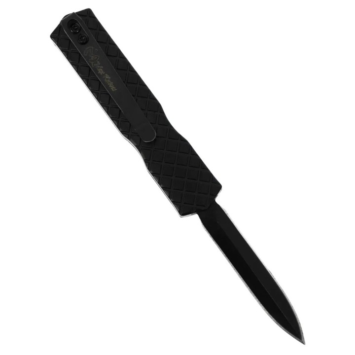 Max Knives MINI5-BKD — Black OTF automatic knife, 60 mm 440C blade — view 2