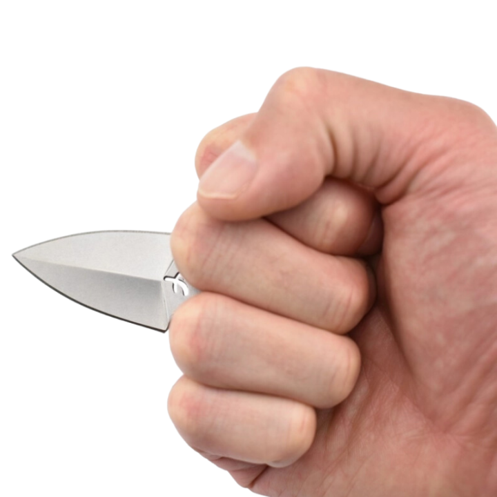 Max Knives FPPUSHT — 6AL4V titanium mini push dagger, Fred Perrin — view 2