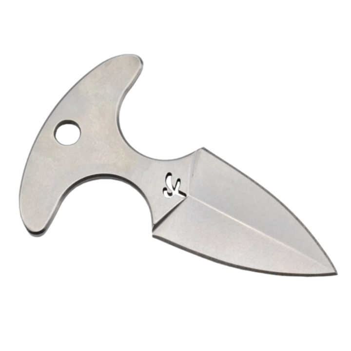 Max Knives FPPUSHT — 6AL4V titanium mini push dagger, Fred Perrin — view 3