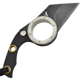 Max Knives FPSPLB — Fred Perrin Folding Knife, 440C Stone Washed Blade