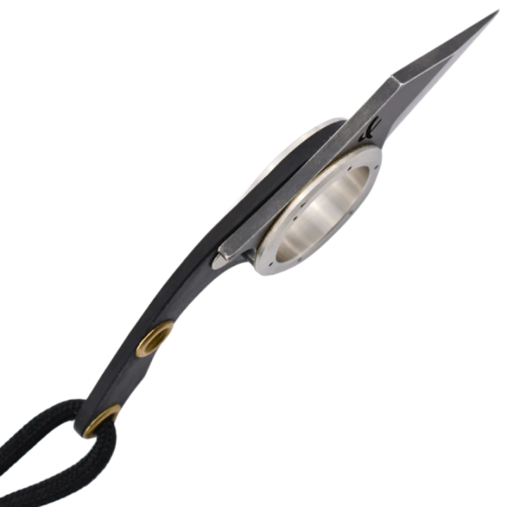 Max Knives FPSPLB — Fred Perrin Folding Knife, 440C Stone Washed Blade — view 4